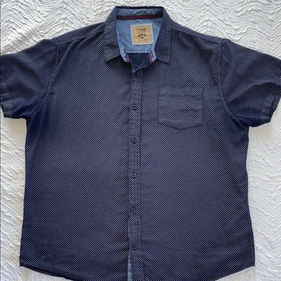 Brooklyn Laundry Other - Brooklyn Laundry Men's Navy Blue Button Down Shirt GUC 2XL